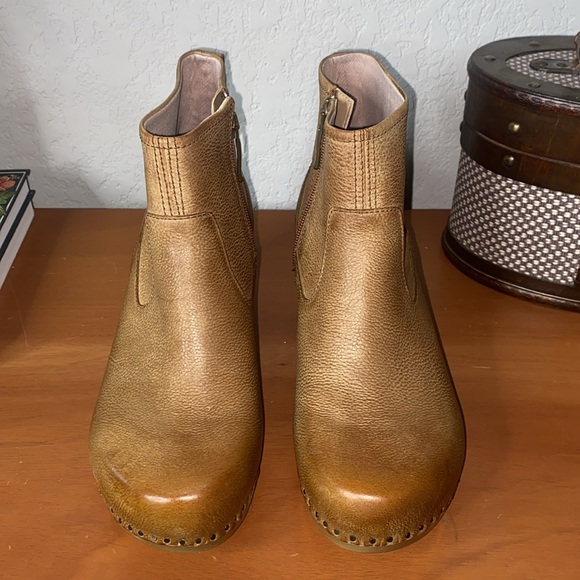 Dansko Sarah Studded Leather Ankle Boots - Picture 2 of 8